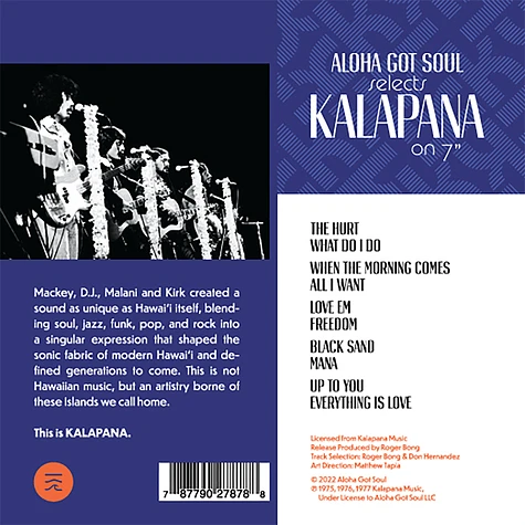 Kalapana - Aloha Got Soul Selects Kalapana