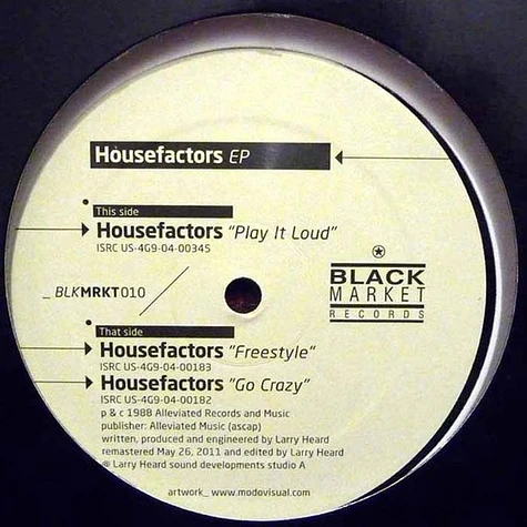 Housefactors, The - Play It Loud