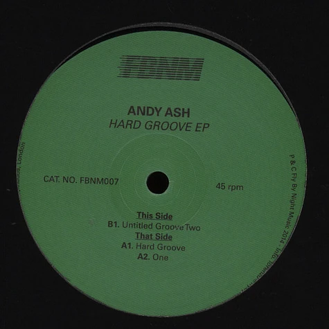 Andy Ash - Hard Groove