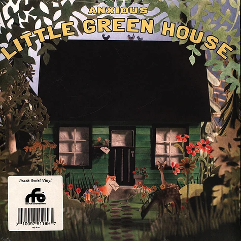 Anxious - Little Green House Peach Swirl Vinyl Edition
