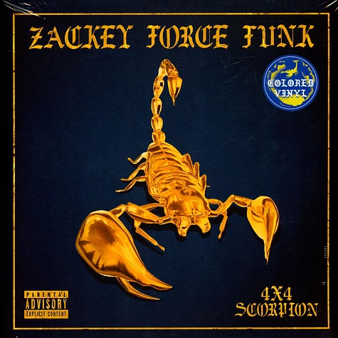Zackey Force Funk - 4x4 Scorpion Black Vinyl Edition