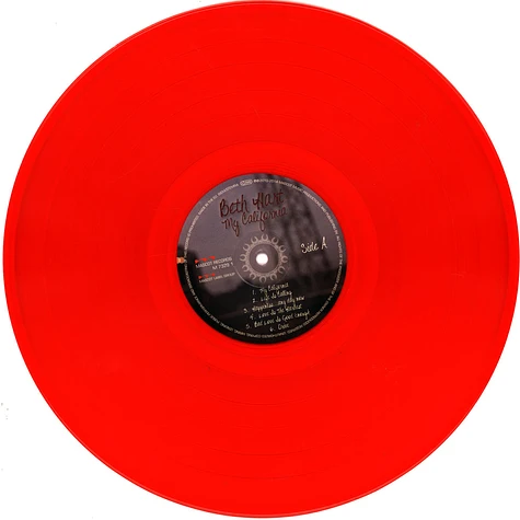 Beth Hart - My California Transparent Red Vinyl Edition