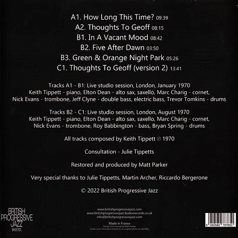 The Keith Tippett Group - How Long This Time? Live 1970