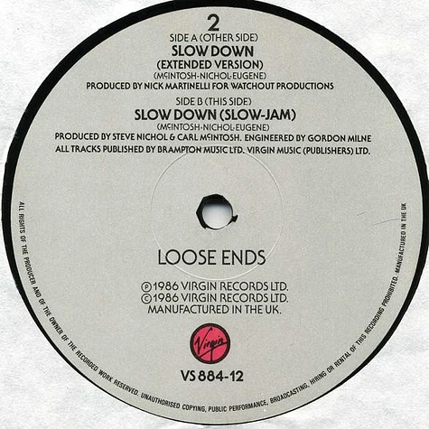 Loose Ends - Slow Down