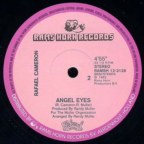 Rafael Cameron - Desires / Angel Eyes