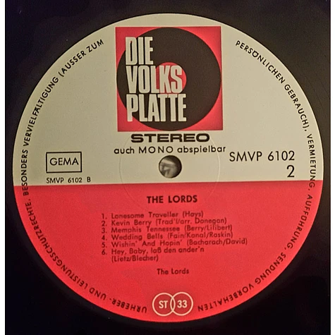 The Lords - Deutschlands Beatband Nr. 1