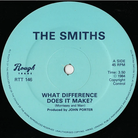 The Smiths - What Difference Does It Make?