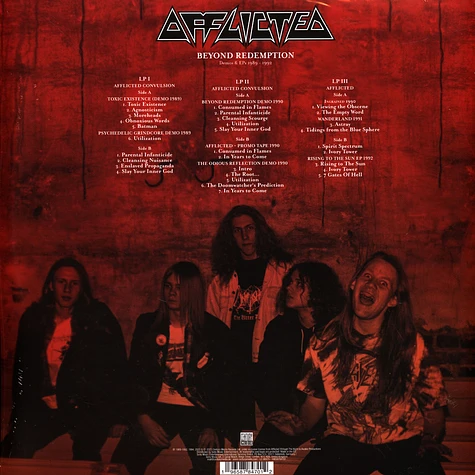 Afflicted - Beyond Redemption Demos & EPs 1989-1992