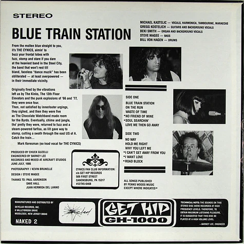 The Cynics - Blue Train Station