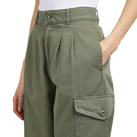 Carhartt WIP REGULAR CARGO PANT MORAGA - Cargo trousers - dollar green  garment dyed/olive 