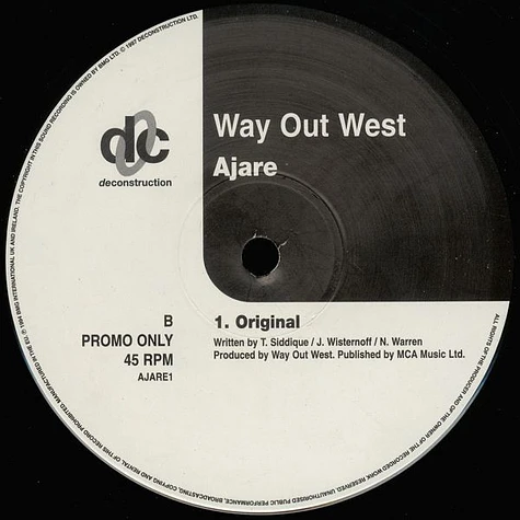 Way Out West - Ajare