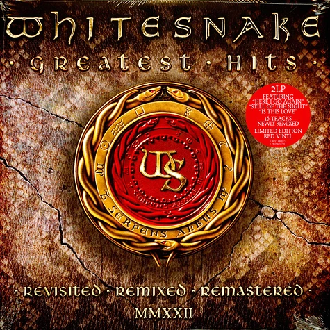 Whitesnake - Greatest Hits Red Vinyl Edition