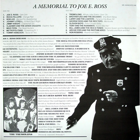 V.A. - The Big Itch Volume Two (Memorial Album For Joe E. Ross)