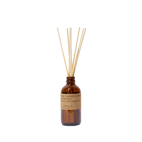 P.F. Candle Co. - Teakwood & Tobacco 3.5 fl oz Reed Diffuser