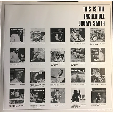 Jimmy Smith - Jimmy Smith's Greatest Hits