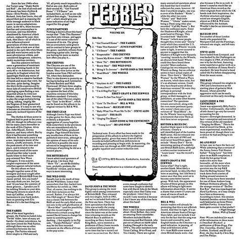 V.A. - Pebbles Vol. 6 (The Roots Of Mod)