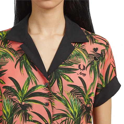 Fred Perry x Amy Winehouse Foundation - Palm Print Shirt Dress