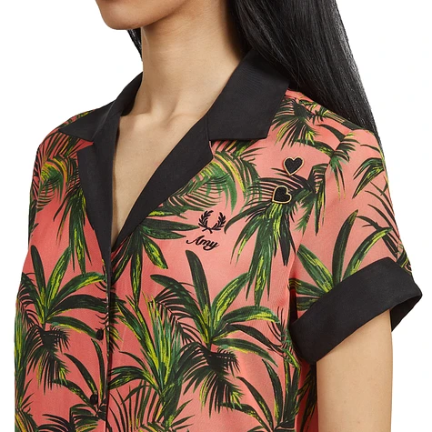 Fred Perry x Amy Winehouse Foundation - Palm Print Shirt Dress