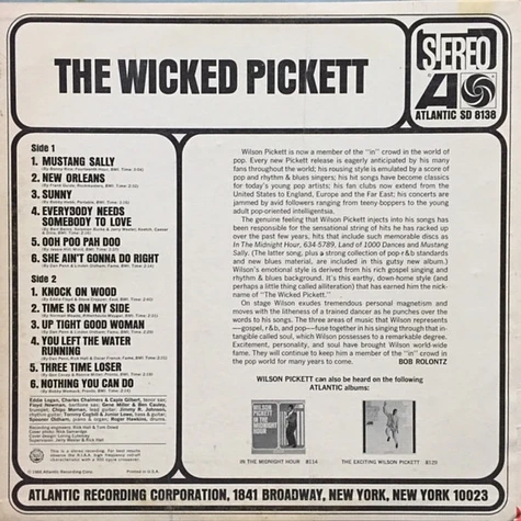 Wilson Pickett - The Wicked Pickett