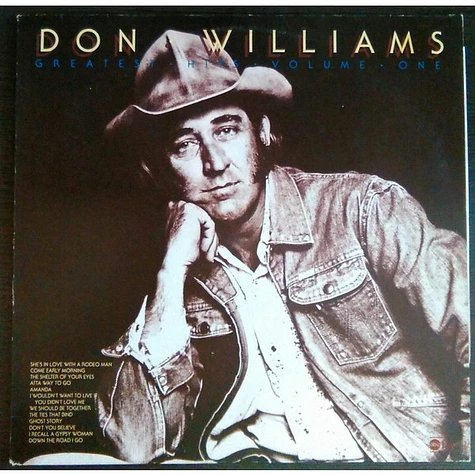 Don Williams - Greatest Hits Volume One