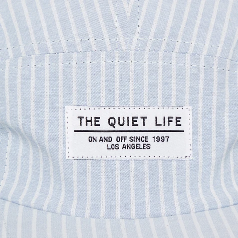 The Quiet Life - Stripe 5 Panel Camper Cap