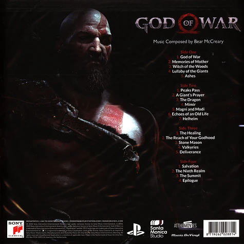 V.A. - OST God Of War Black Vinyl Edition