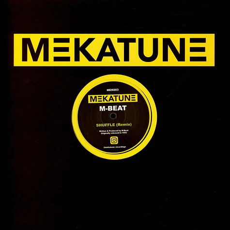 M-Beat - Shuffle / Shuffle (Remix) Marbled Vinyl Edition