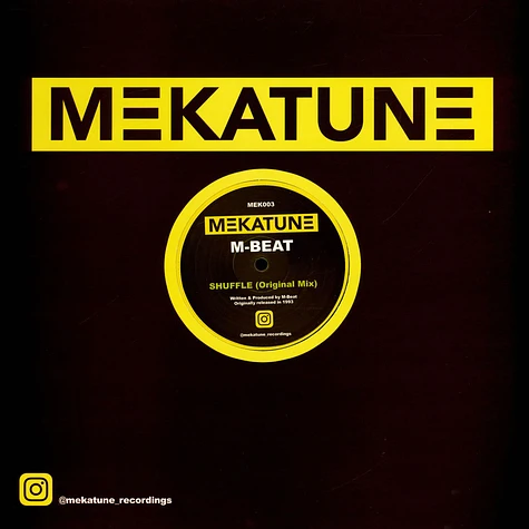 M-Beat - Shuffle / Shuffle (Remix) Marbled Vinyl Edition