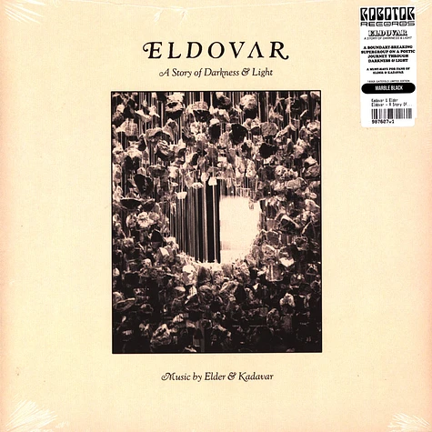 Kadavar & Elder - Eldovar - A Story Of Darkness & Light Colored Vinyl Edition