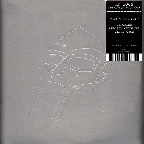 MF DOOM - Operation: Doomsday Silver Cover Edition