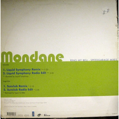 Mondane - Ring My Bell - Speedgarage Mixes