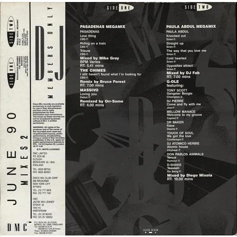 V.A. - June 90 - Mixes 2