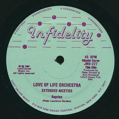 Love Of Life Orchestra - Extended Niceties