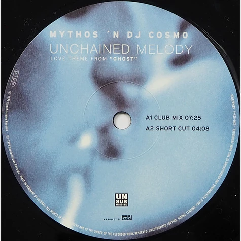 Mythos 'N DJ Cosmo - Unchained Melody (Love Theme From "Ghost")