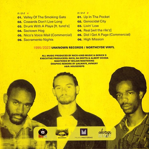 4 Tray Block & Da Drifta - Up In Tha Pocket Black Vinyl Edition