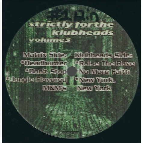 V.A. - Strictly For The Klubheads Volume 3