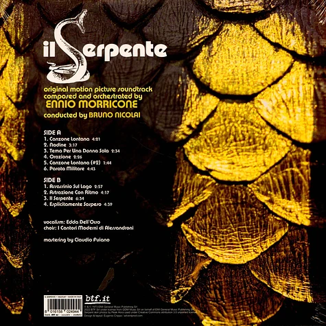 Ennio Morricone - OST Il Serpente Record Store Day 2023 Edition
