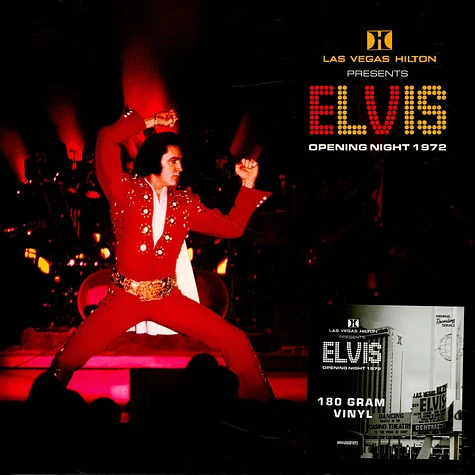 Elvis Presley - Las Vegas Hilton Presents Elvis - Openining Night 1972