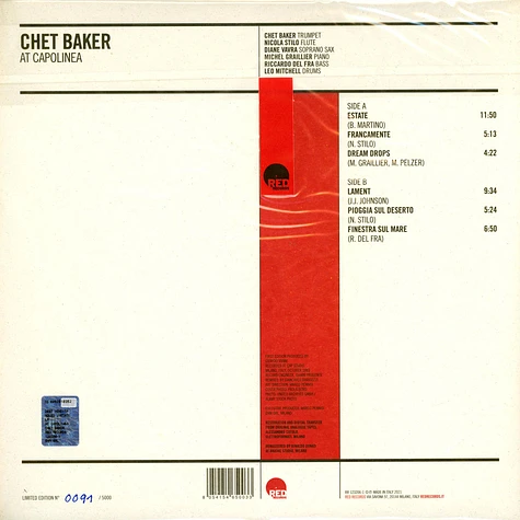 Chet Baker - At Capolinea