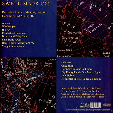 The Swell Maps C21 - Polar Regions Record Store Day 2023 Edition