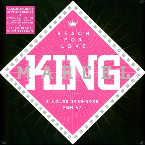 Marcel King - Reach For Love - Singles 1983-88 Record Store Day 2023 Edition