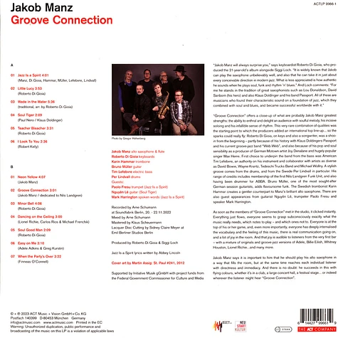 Jakob Manz - Groove Connection