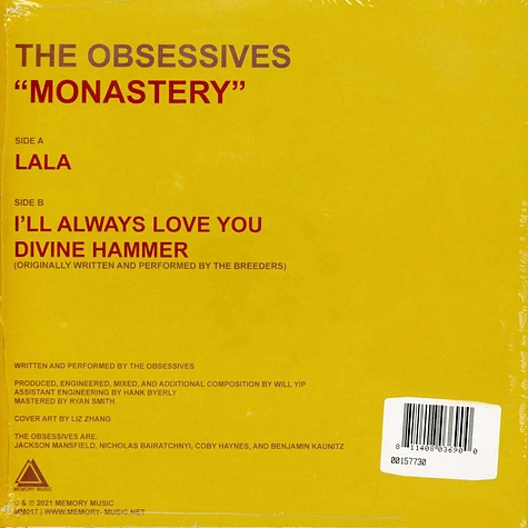 The Obsessives - Monastery