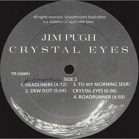 Jim Pugh - Crystal Eyes
