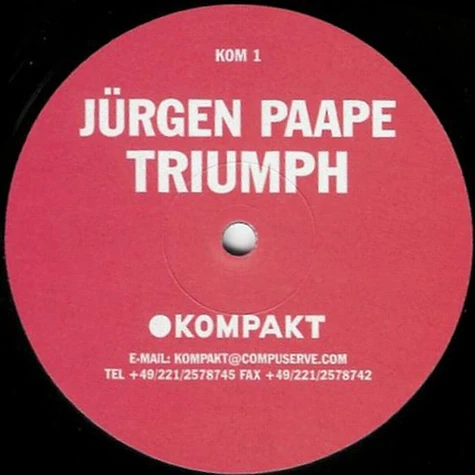 Jürgen Paape - Triumph