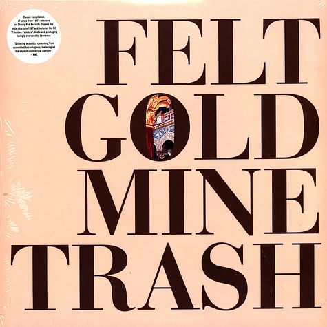 Felt - Gold Mine Trash Black Vinyl Edition