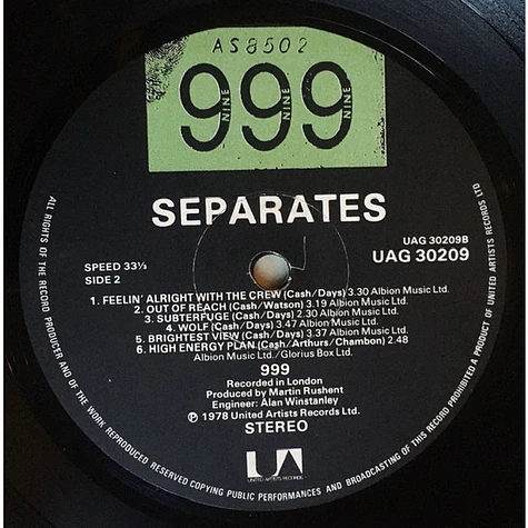 999 - Separates