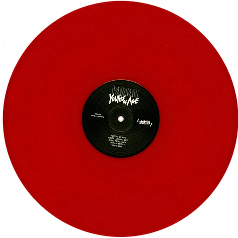 Pariah - Youths Of Age Red Vinyl Edtion