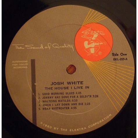 Josh White - The House I Live In