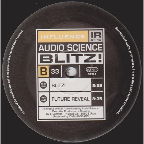 Audio Science - Blitz!